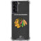 NHL Chicago Blackhawks Distressed Galaxy S21 5G Clear Case