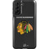 NHL Chicago Blackhawks Distressed Galaxy S21 FE Pro Case