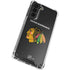 NHL Chicago Blackhawks Distressed Galaxy S21 Plus 5G Clear Case