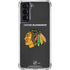 NHL Chicago Blackhawks Distressed Galaxy S22 Clear Case