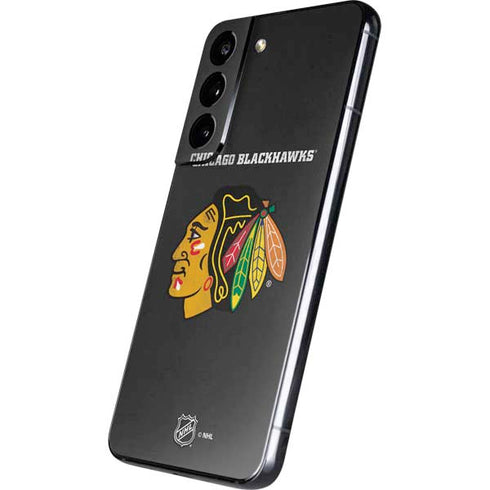 NHL Chicago Blackhawks Distressed Galaxy S22 Skin