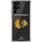 NHL Chicago Blackhawks Distressed Galaxy S22 Ultra Clear Case