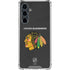 NHL Chicago Blackhawks Distressed Galaxy S23 FE Clear Case