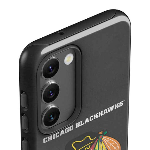 NHL Chicago Blackhawks Distressed Galaxy S23 Plus Pro Case