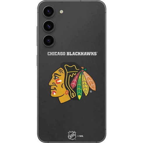 NHL Chicago Blackhawks Distressed Galaxy S23 Plus Skin