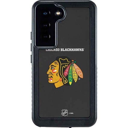 NHL Chicago Blackhawks Distressed Galaxy S23 Waterproof Case