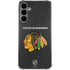 NHL Chicago Blackhawks Distressed Galaxy S24 Plus Clear Case