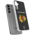 NHL Chicago Blackhawks Distressed Galaxy S24 Plus Clear Case