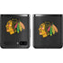 NHL Chicago Blackhawks Distressed Galaxy Z Flip Skin