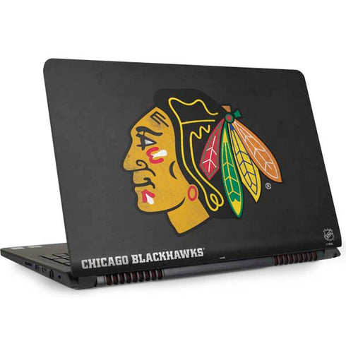NHL Chicago Blackhawks Distressed Dell Inspiron Skin