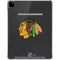 NHL Chicago Blackhawks Distressed iPad Pro 12.9in (2020) Clear Case