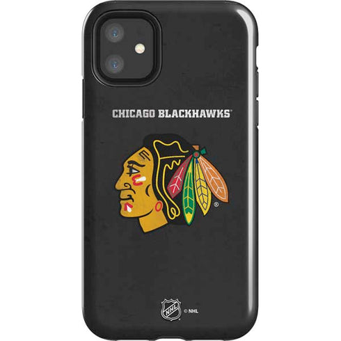 NHL Chicago Blackhawks Distressed iPhone 11 Impact Case