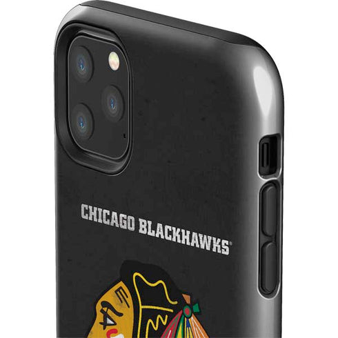 NHL Chicago Blackhawks Distressed iPhone 11 Pro Max Impact Case