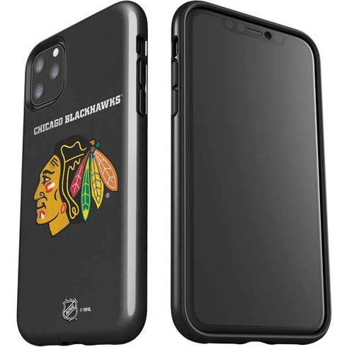 NHL Chicago Blackhawks Distressed iPhone 11 Pro Max Impact Case