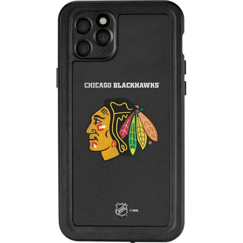 NHL Chicago Blackhawks Distressed iPhone 11 Pro Max Waterproof Case
