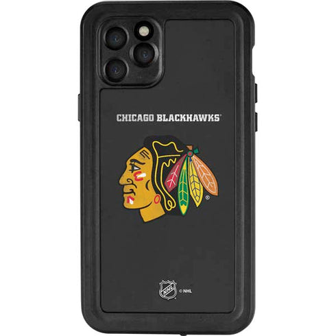 NHL Chicago Blackhawks Distressed iPhone 11 Pro Waterproof Case