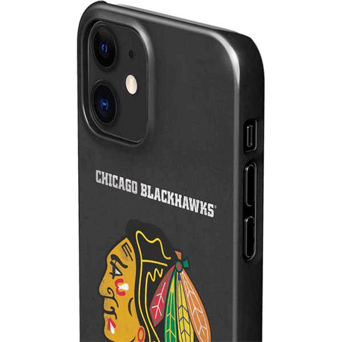 NHL Chicago Blackhawks Distressed iPhone 12 Mini Lite Case