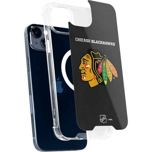 NHL Chicago Blackhawks Distressed iPhone 13 MagSafe Case