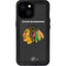 NHL Chicago Blackhawks Distressed iPhone 13 Mini Waterproof Case