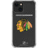 NHL Chicago Blackhawks Distressed iPhone 14 Clear Case