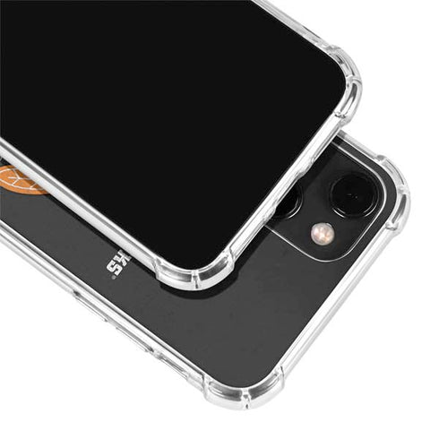 NHL Chicago Blackhawks Distressed iPhone 14 Plus Clear Case