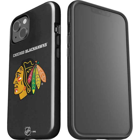 NHL Chicago Blackhawks Distressed iPhone 14 Impact Case