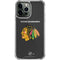 NHL Chicago Blackhawks Distressed iPhone 14 Pro Max Clear Case