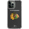 NHL Chicago Blackhawks Distressed iPhone 15 Pro Max Clear Case