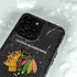 NHL Chicago Blackhawks Distressed iPhone 14 Pro Max Waterproof Case