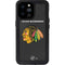 NHL Chicago Blackhawks Distressed iPhone 14 Pro Max Waterproof Case