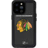 NHL Chicago Blackhawks Distressed iPhone 14 Pro Max Waterproof Case