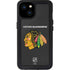 NHL Chicago Blackhawks Distressed iPhone 15 Plus Waterproof Case