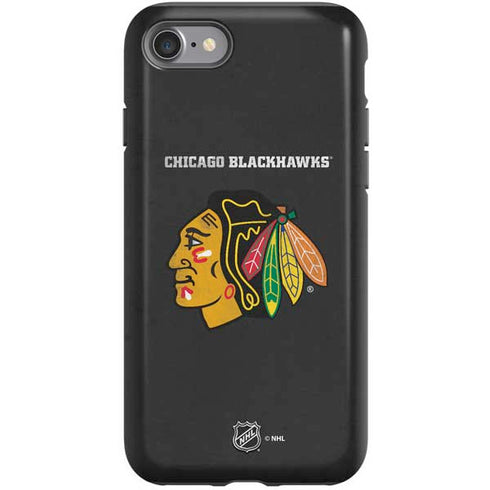 NHL Chicago Blackhawks Distressed iPhone SE (2nd & 3rd Gen) Pro Case