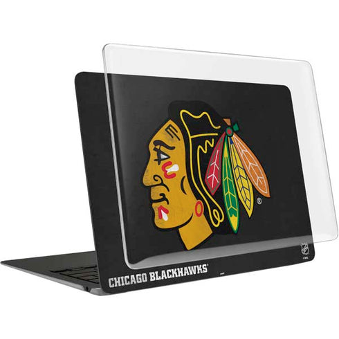 NHL Chicago Blackhawks Distressed MacBook Air 13in M1 (2021) Case plus Skin
