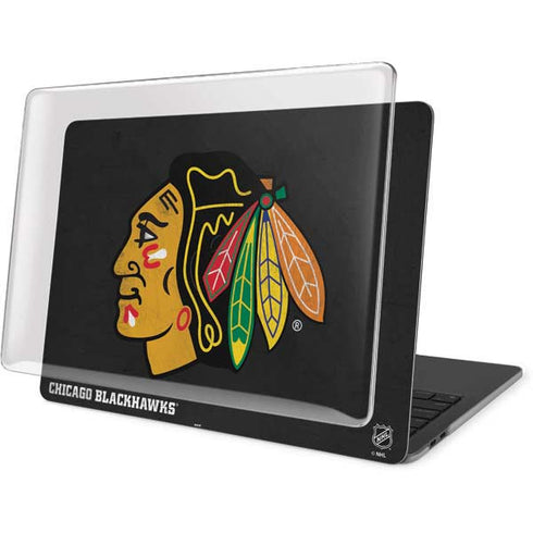 NHL Chicago Blackhawks Distressed MacBook Pro 15in (2016-19) Case plus Skin