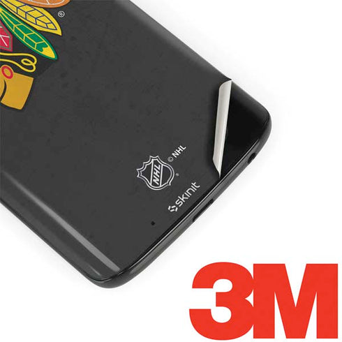 NHL Chicago Blackhawks Distressed Moto G6 Skin