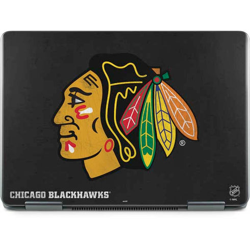 NHL Chicago Blackhawks Distressed Notebook 9 Pro 13in (2017) Skin