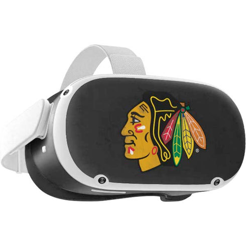 NHL Chicago Blackhawks Distressed Oculus Quest 2 Skin