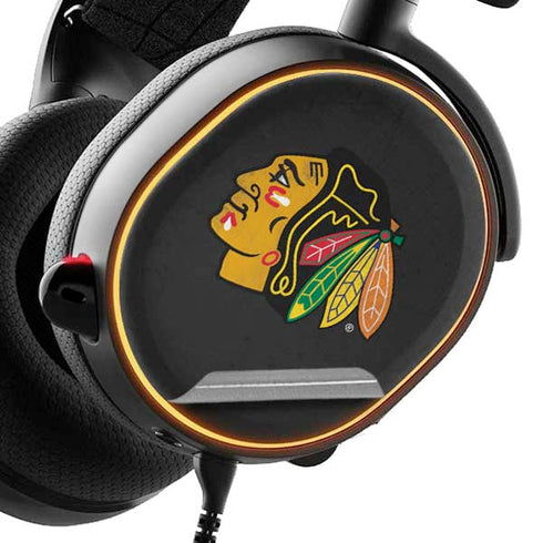 NHL Chicago Blackhawks Distressed SteelSeries Arctis 3 Skin