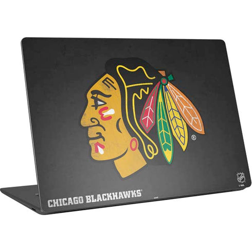 NHL Chicago Blackhawks Distressed Surface Laptop 4 15in Skin