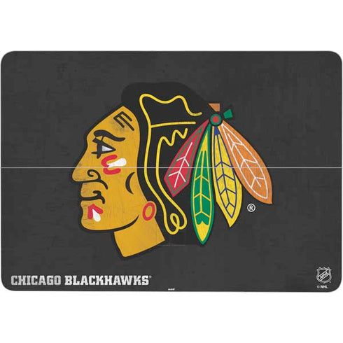 NHL Chicago Blackhawks Distressed Surface Laptop Studio Skin