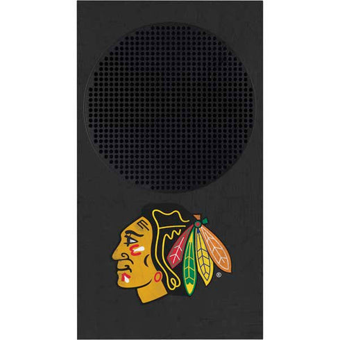 NHL Chicago Blackhawks Distressed Xbox Series S Console Skin