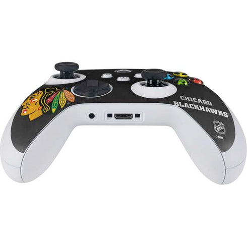 NHL Chicago Blackhawks Distressed Xbox Series S Controller Skin