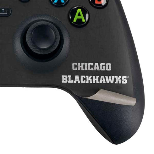 NHL Chicago Blackhawks Distressed Xbox Series X Bundle Skin