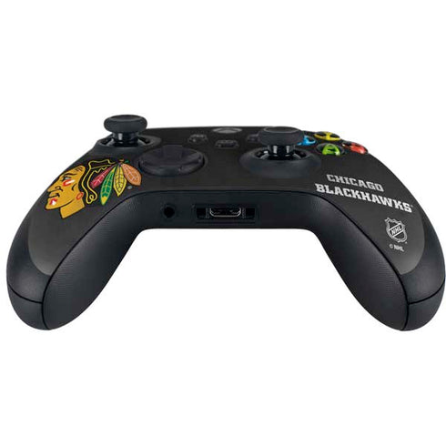 NHL Chicago Blackhawks Distressed Xbox Series X Controller Skin