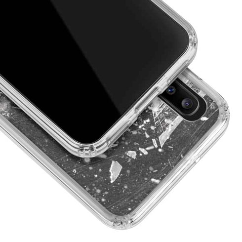 NHL Chicago Blackhawks Frozen Galaxy A20 Clear Case