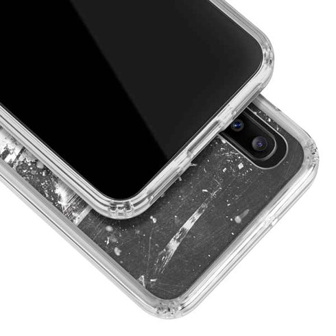 NHL Chicago Blackhawks Frozen Galaxy A30 Clear Case