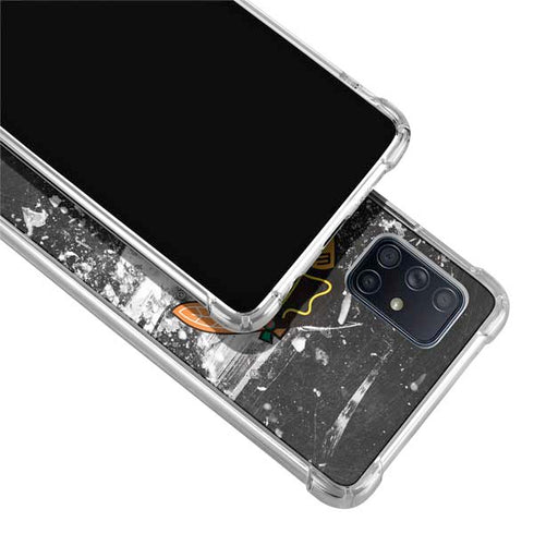 NHL Chicago Blackhawks Frozen Galaxy A71 5G Clear Case