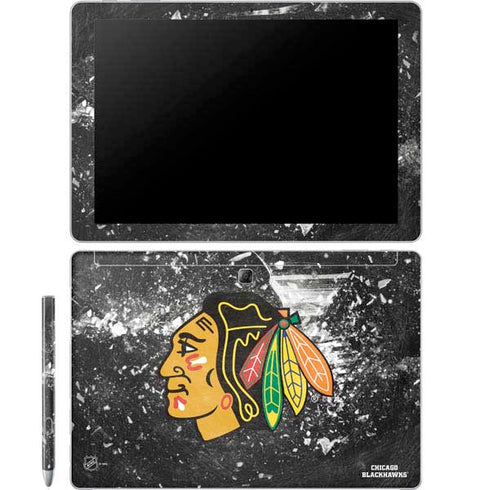 NHL Chicago Blackhawks Frozen Galaxy Book 12in Skin