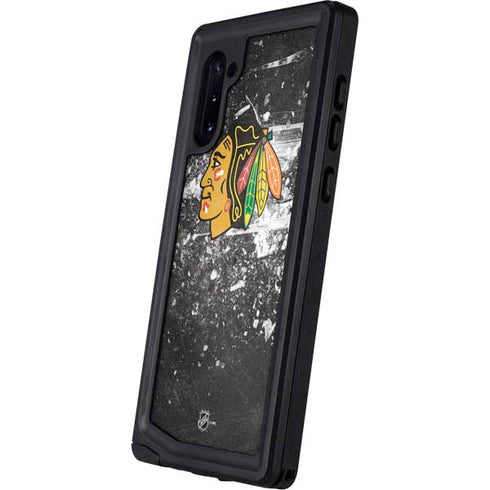 NHL Chicago Blackhawks Frozen Galaxy Note 10 Waterproof Case